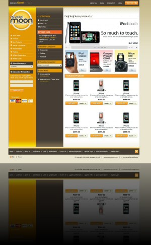YellowMoon E-commerce Template